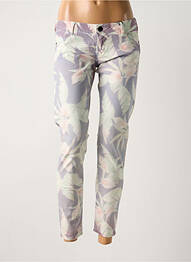 Blugi cu croială slim bej GUESS femme
