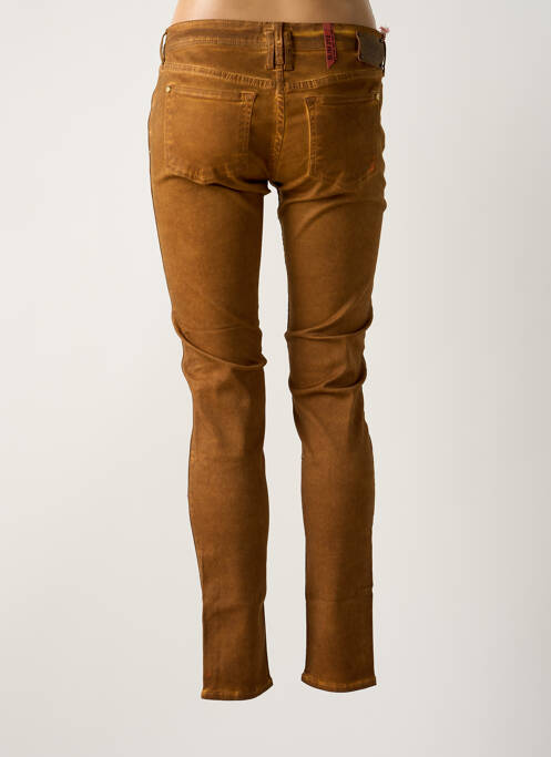 Blugi skinny galben LE TEMPS DES CERISES femeie