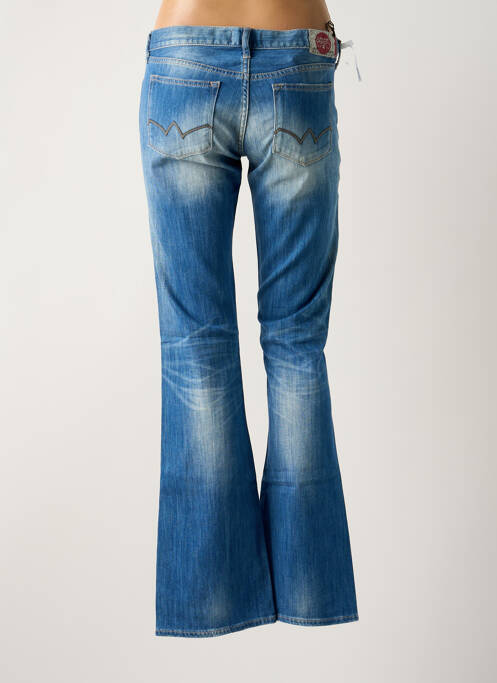 Blugi cu croială evazată albastru LE TEMPS DES CERISES femeie