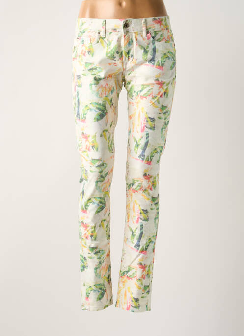 Blugi cu croială slim bej SALSA femeie