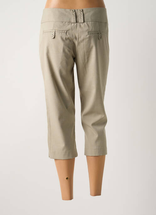 Pantalon trei sferturi bej VERO MODA femeie