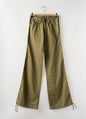 Blugi cu croială evazată verde LOIS femeie