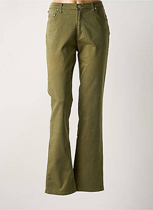 Blugi cu croială dreaptă verde CIMARRON femeie