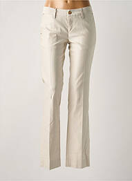 Pantalon drept bej LOIS femeie