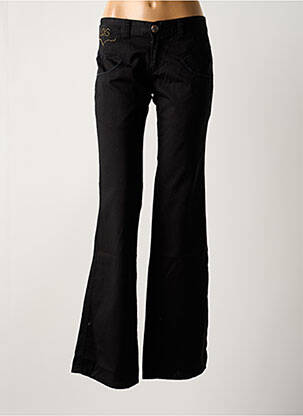 Blugi cu croială dreaptă negru LOIS femeie