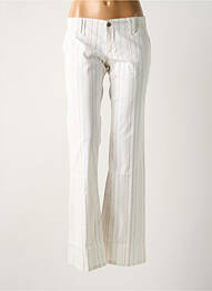 Pantalon drept alb FREEMAN T.PORTER femeie