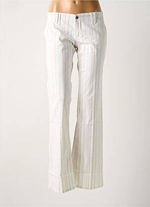 Pantalon drept alb FREEMAN T.PORTER femme