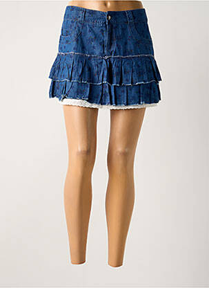 Fustă scurtă albastru ONLY femeie