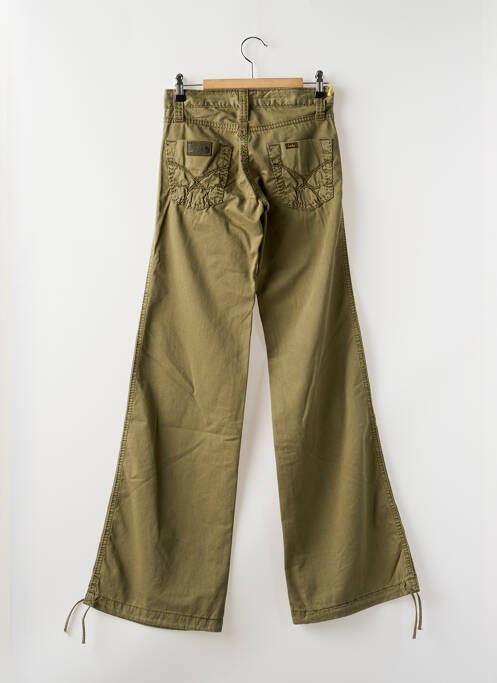 Blugi cu croială evazată verde LOIS femeie