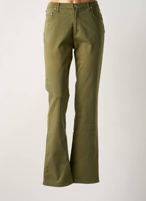 Blugi cu croială dreaptă verde CIMARRON femeie