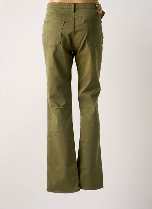 Blugi cu croială dreaptă verde CIMARRON femeie