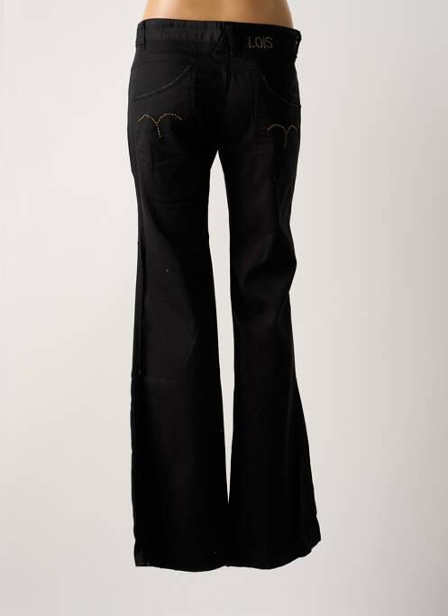 Blugi cu croială dreaptă negru LOIS femeie