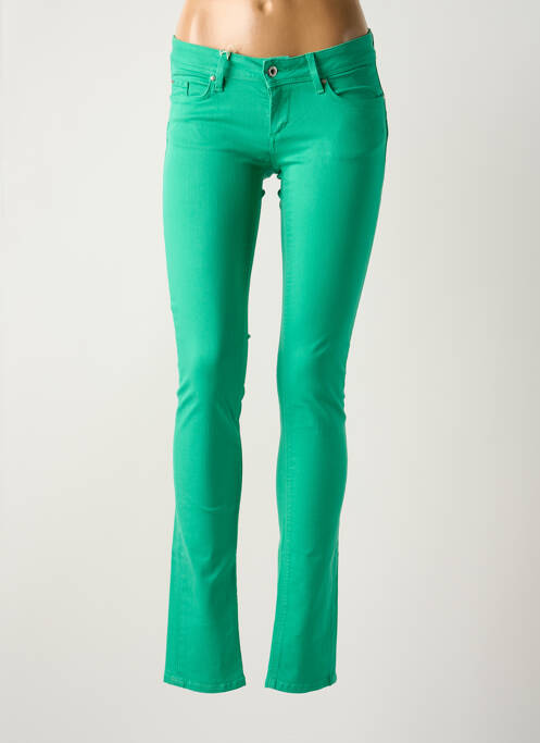 Blugi cu croială slim verde SALSA femeie