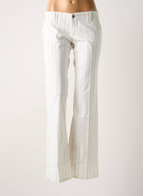 Pantalon drept alb FREEMAN T.PORTER femeie