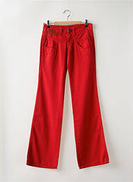 Pantalon evazat roșu LOIS femme