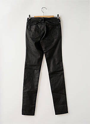 Pantalon slim negru TEDDY SMITH fată