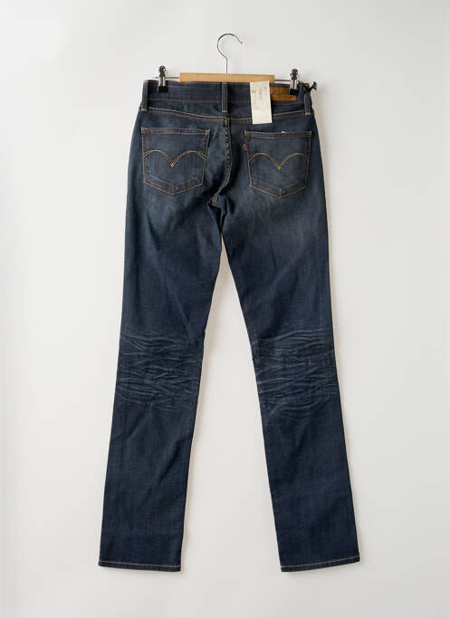 Blugi cu croială dreaptă albastru LEVIS femeie