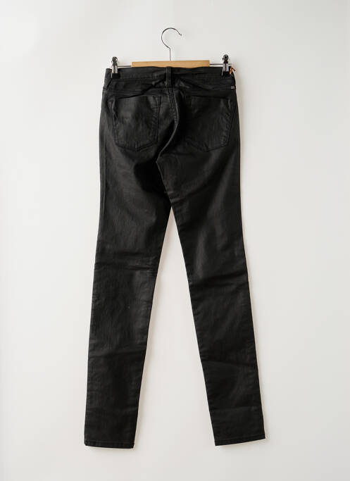 Pantalon slim negru TEDDY SMITH fată