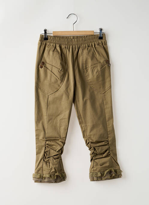 Pantalon trei sferturi verde MOLLY BRACKEN femeie