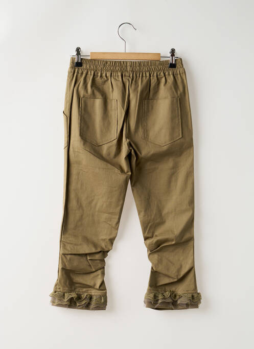 Pantalon trei sferturi verde MOLLY BRACKEN femeie