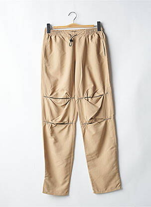 Pantalon drept talie elastică mărime normală bej BE YOU K femeie