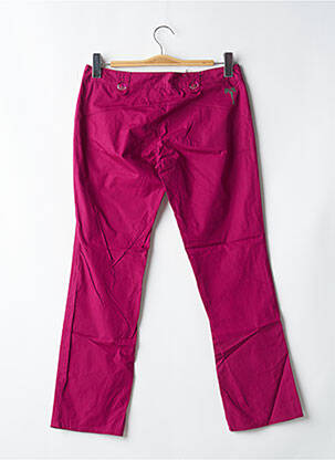 Pantalon drept țesătură poplin talie joasă violet BE YOU K femeie