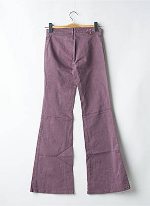 Pantalon evazat elasticitate mărime normală violet CIMARRON femeie