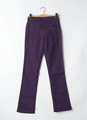 Pantalon drept elasticitate mărime normală violet CIMARRON femeie