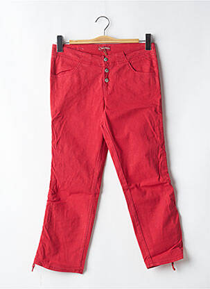 Pantalon 7/8 elasticitate mărime normală roșu CIMARRON femeie
