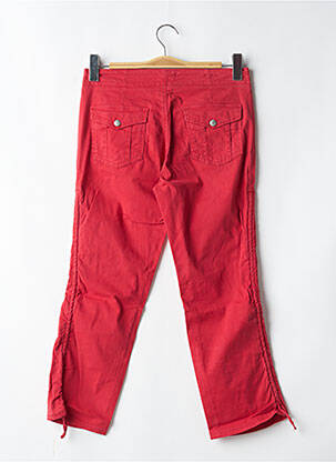 Pantalon 7/8 elasticitate mărime normală roșu CIMARRON femeie