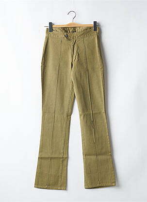 Pantalon drept mărime normală mărime normală verde DIESEL femme