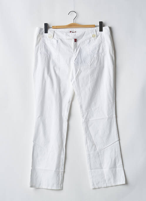 Pantalon drept alb BE YOU K femeie