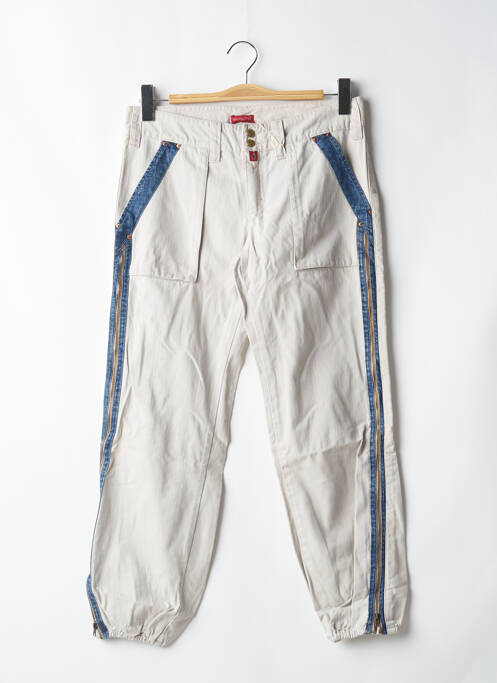 Pantalon drept bej BE YOU K femeie