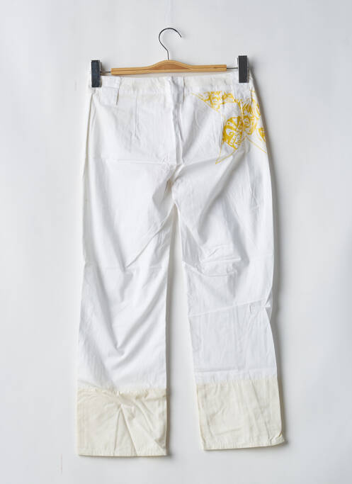 Pantalon 7/8 alb BE YOU K femeie