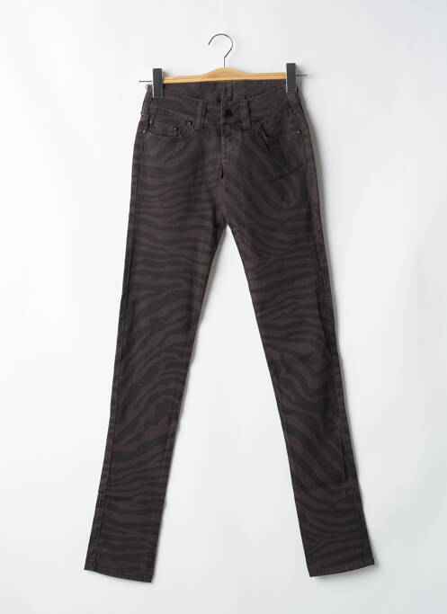 Pantalon slim maro CIMARRON femeie