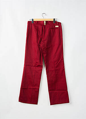Pantalon chino țesătură poplin mărime normală roșu FREEMAN T.PORTER bărbat