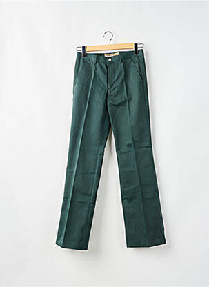 Pantalon chino țesătură poplin mărime normală verde FREEMAN T.PORTER bărbat