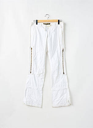 Pantalon drept alb FREEMAN T.PORTER femeie