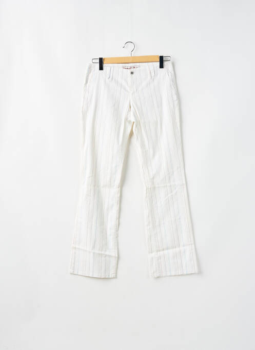 Pantalon chino alb FREEMAN T.PORTER femeie