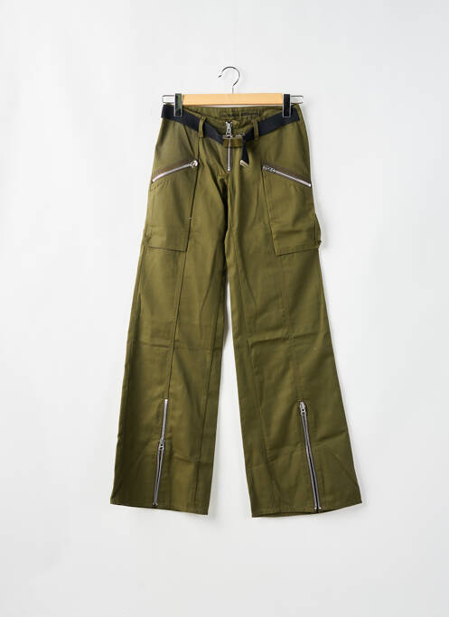 Pantalon evazat verde LA BRIGADA INTERNACIONAL femeie