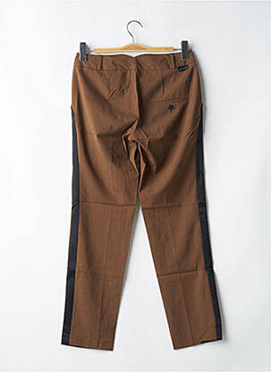 Pantalon 7/8 croială chino mărime normală maro LEON & HARPER femeie