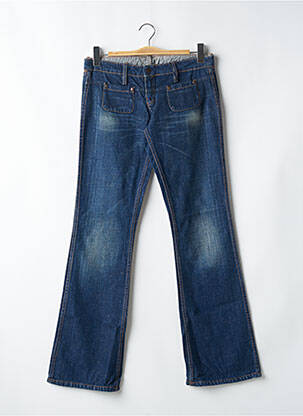 Blugi bootcut buzunare albastru B SIDES femeie