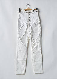 Pantalon slim buzunare alb MISS SIXTY femme