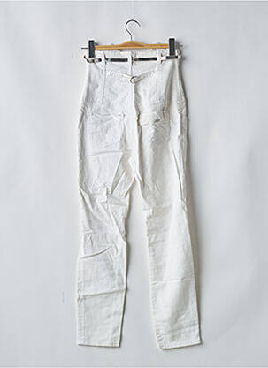 Pantalon slim buzunare alb MISS SIXTY femeie