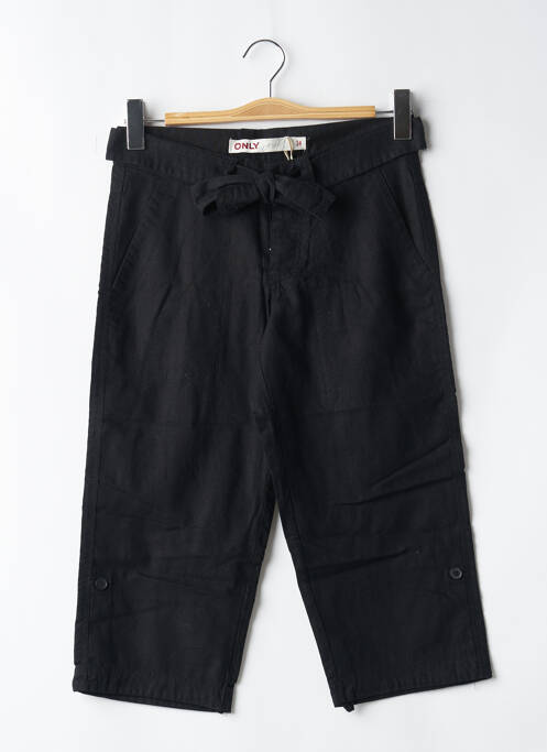 Pantalon trei sferturi negru ONLY femeie