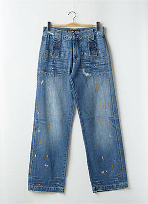 Blugi cu croială dreaptă albastru RWD bărbat