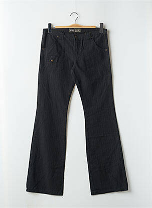 Pantalon evazat talie joasă talie joasă negru RWD femeie