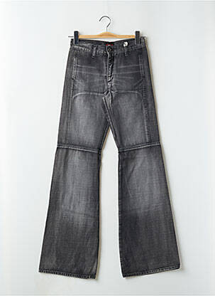 Blugi cu croială evazată gri RWD femeie