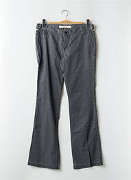 Pantalon drept elasticitate mărime normală gri SCHOOL RAG femme