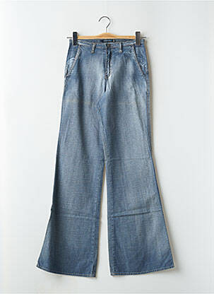 Blugi cu croială evazată albastru SCHOOL RAG femeie